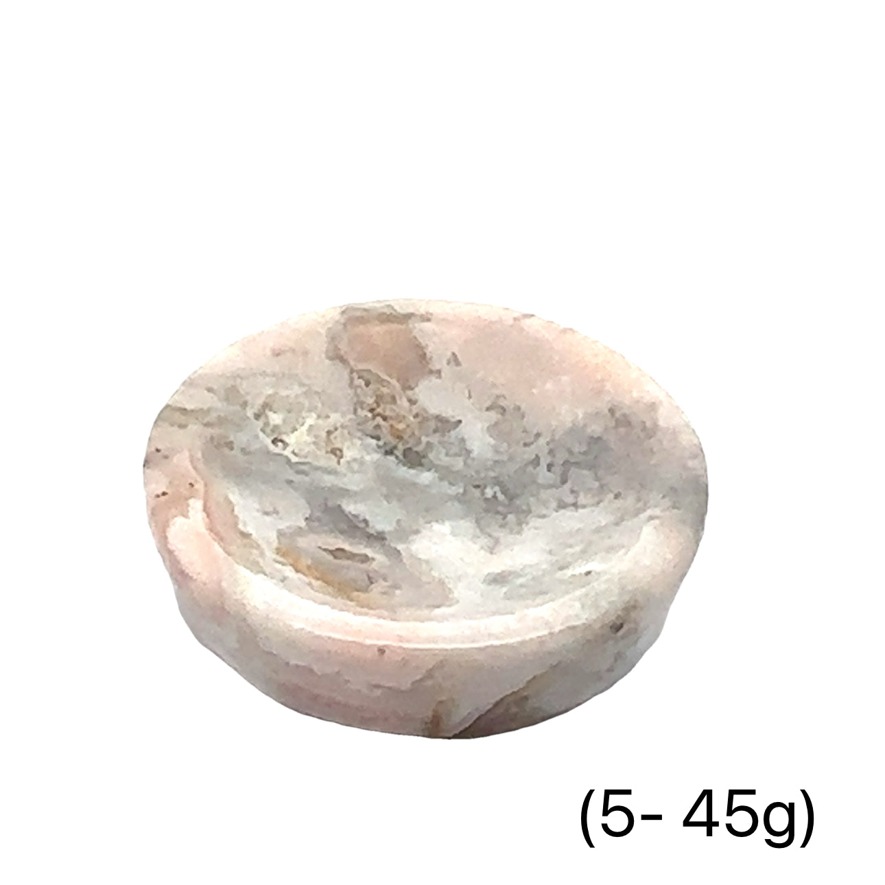 Flower Agate gemstone Mini bowls / sphere stands
