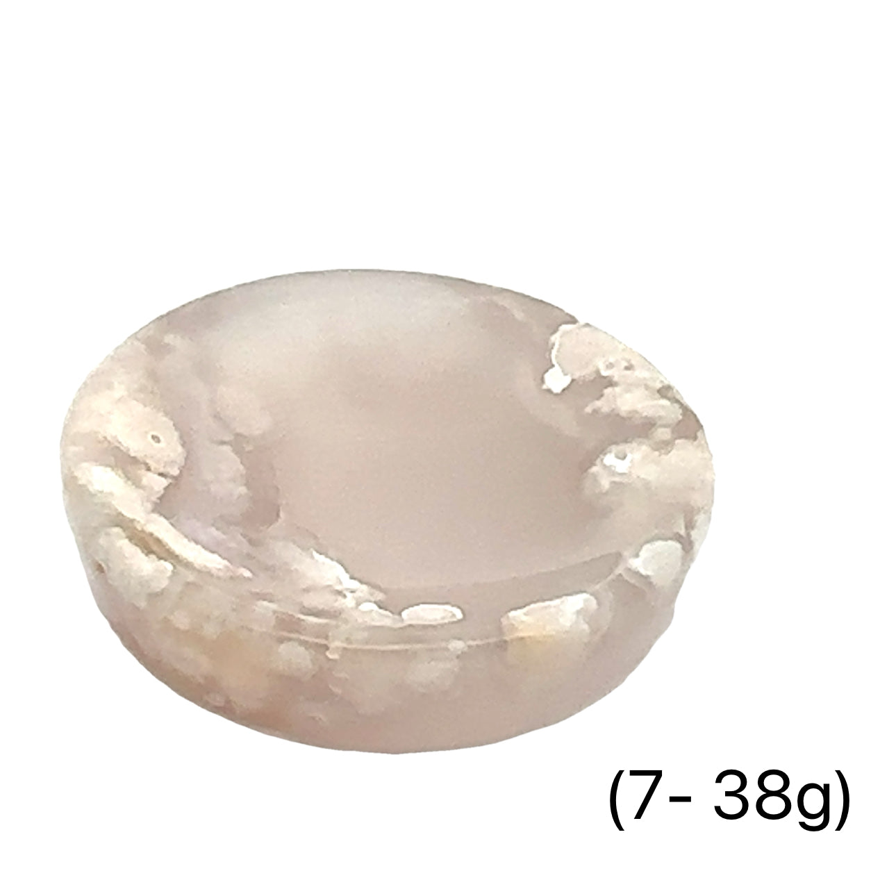 Flower Agate gemstone Mini bowls / sphere stands