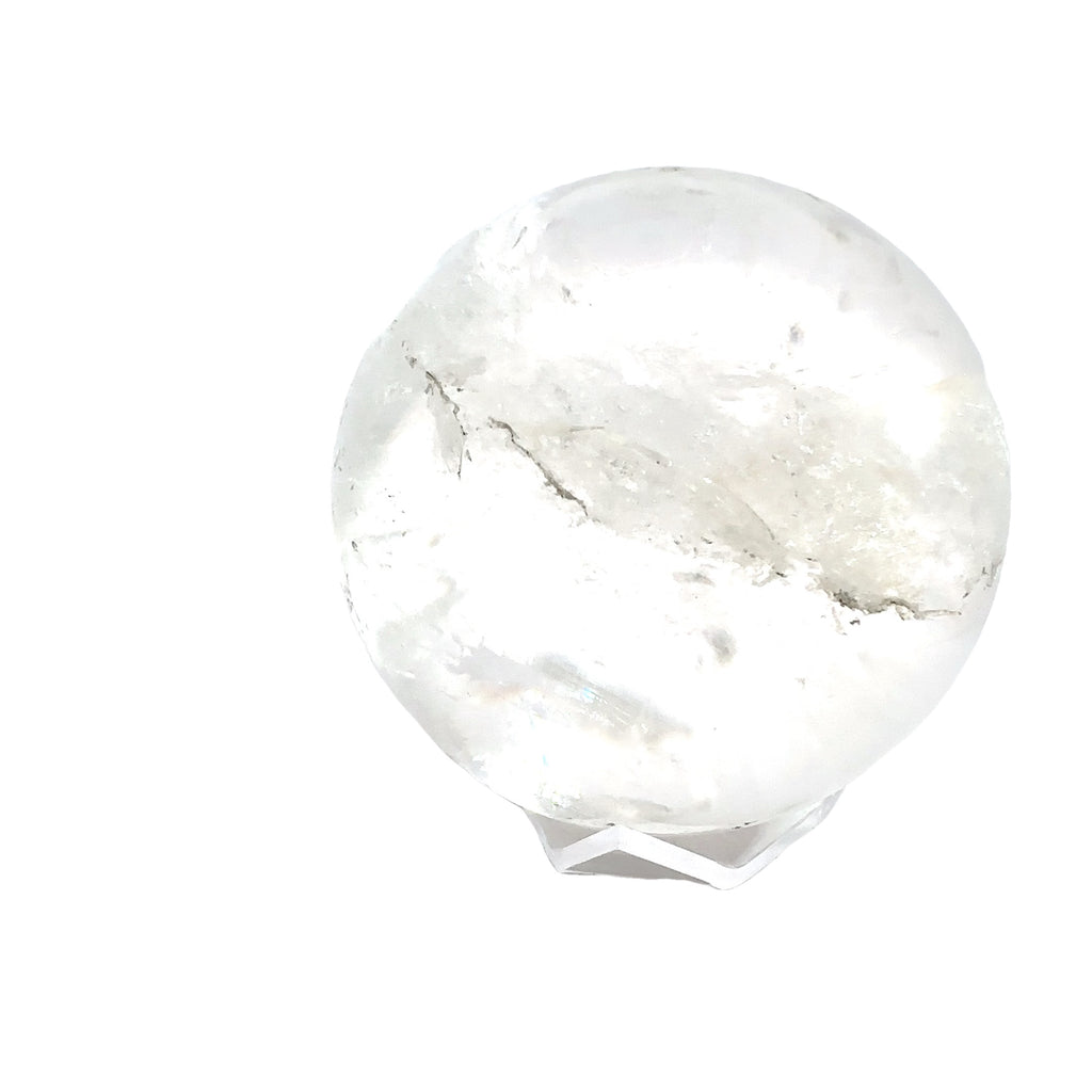 Clear Quartz Gemstone Sphere