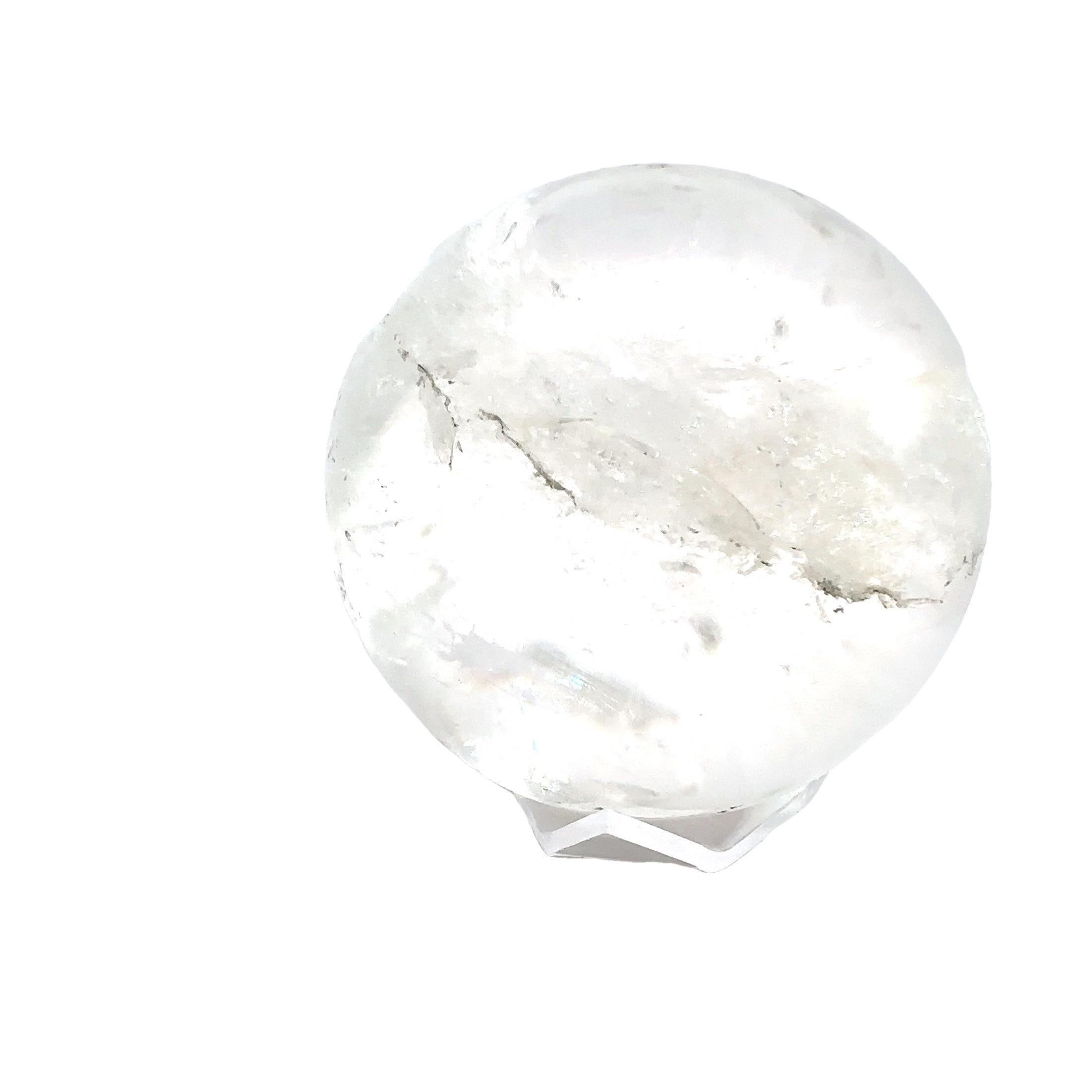 Clear Quartz Gemstone Sphere