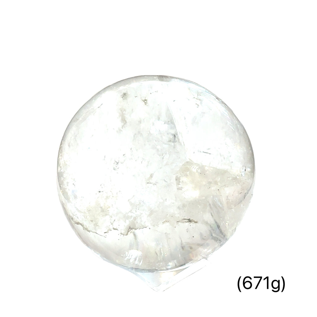 Clear Quartz Gemstone Sphere