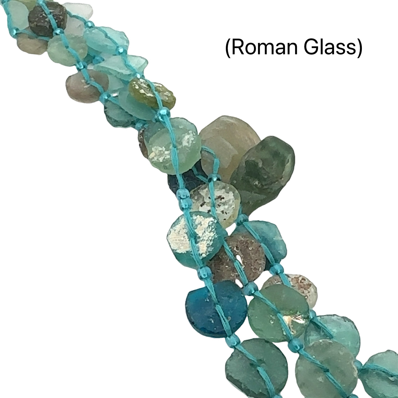 Roman Glass Beaded Strands, Jewelry Supplies