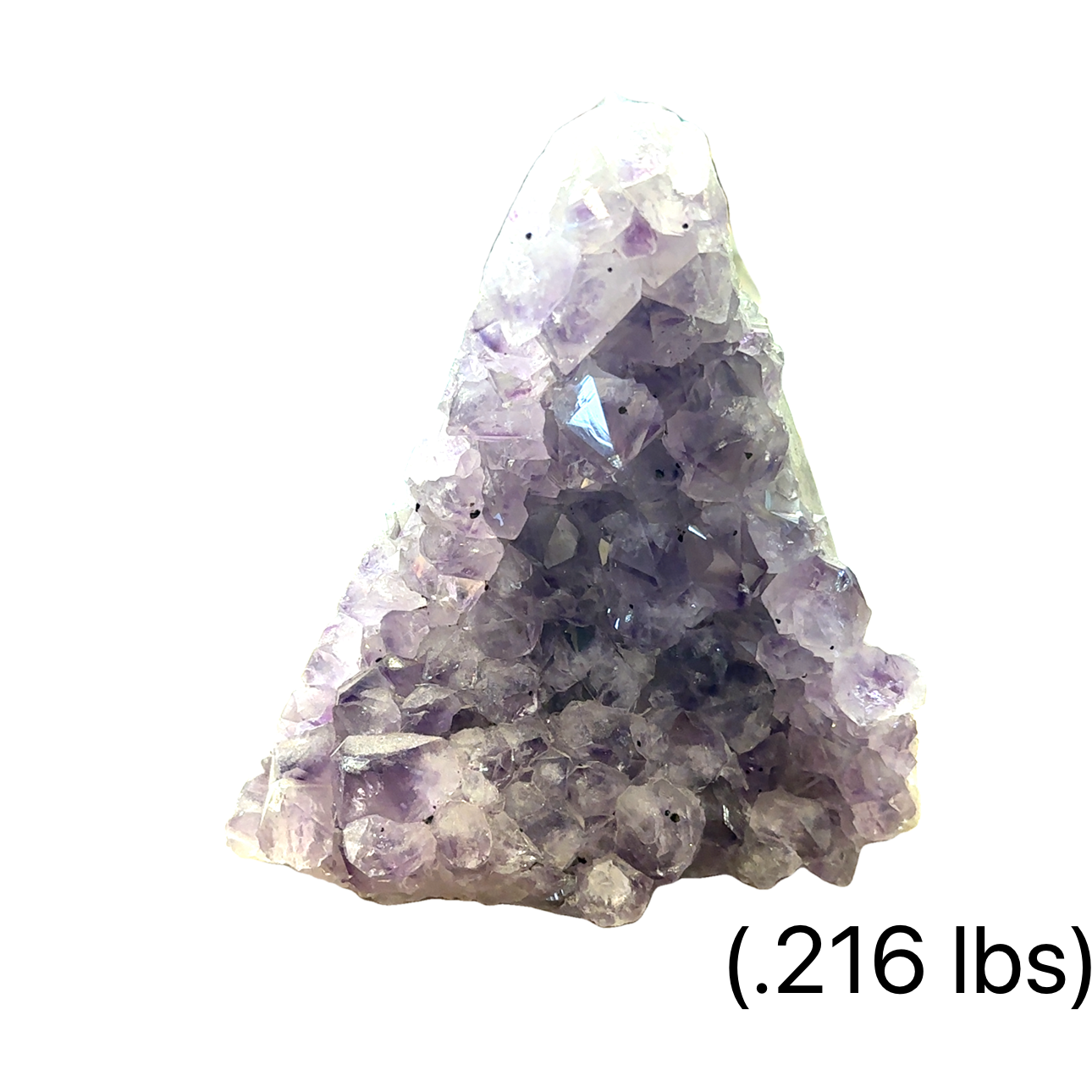 Amethyst , Raw slab Crystal gemstone