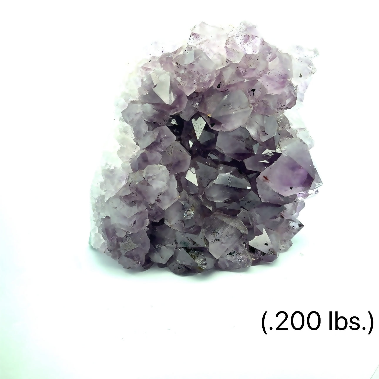 Amethyst , Raw slab Crystal gemstone