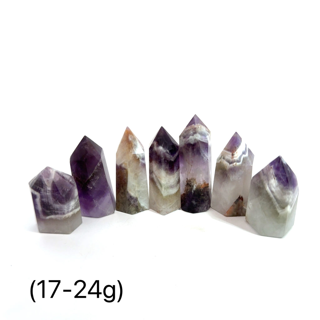 Amegreen Gemstone Tower 17-24g on white front overview