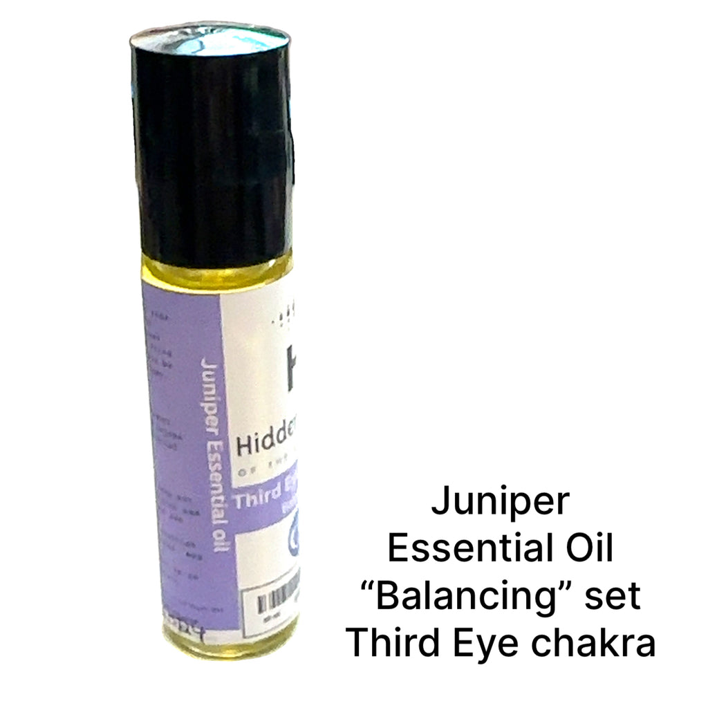 Balancing Series Chakra Essential Oil Blends Juniper front view