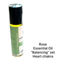 Balancing Series Chakra Essential Oil Blends Rose front view