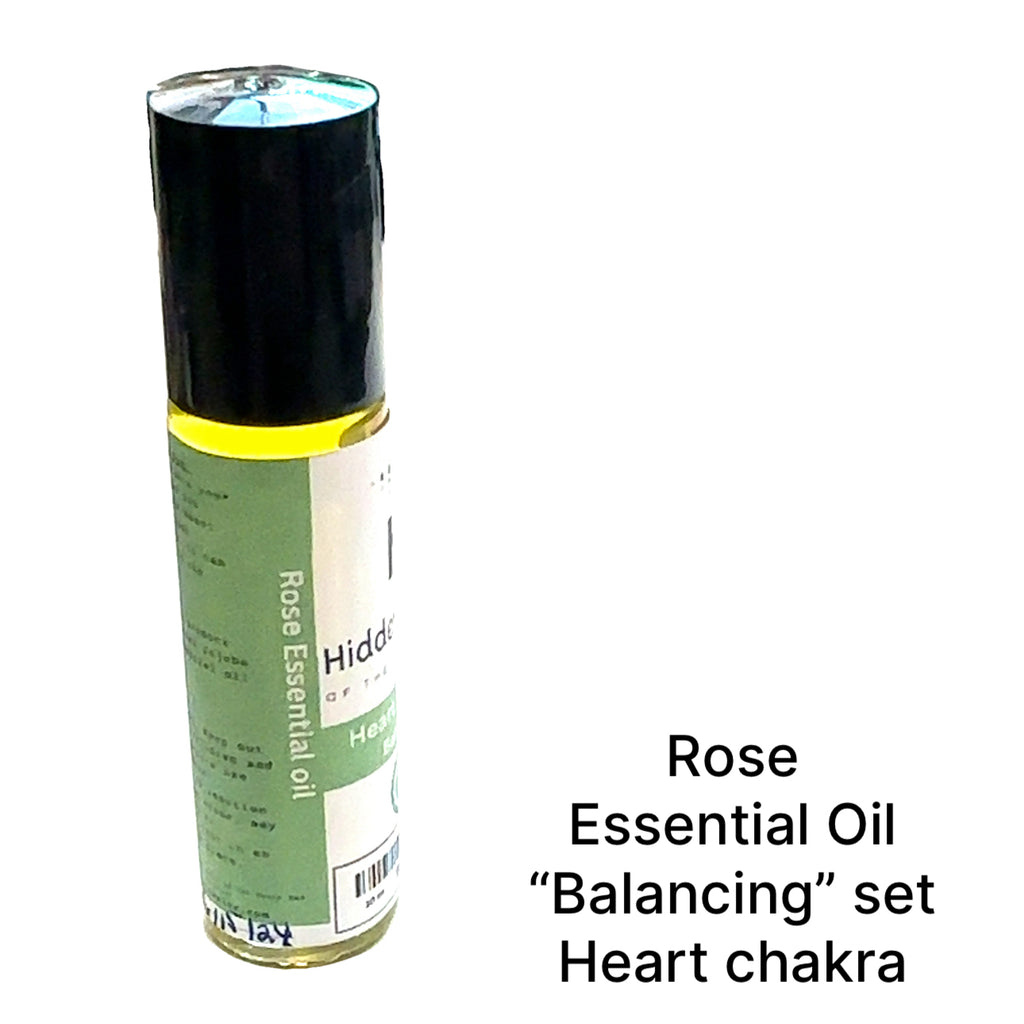 Balancing Series Chakra Essential Oil Blends Rose front view