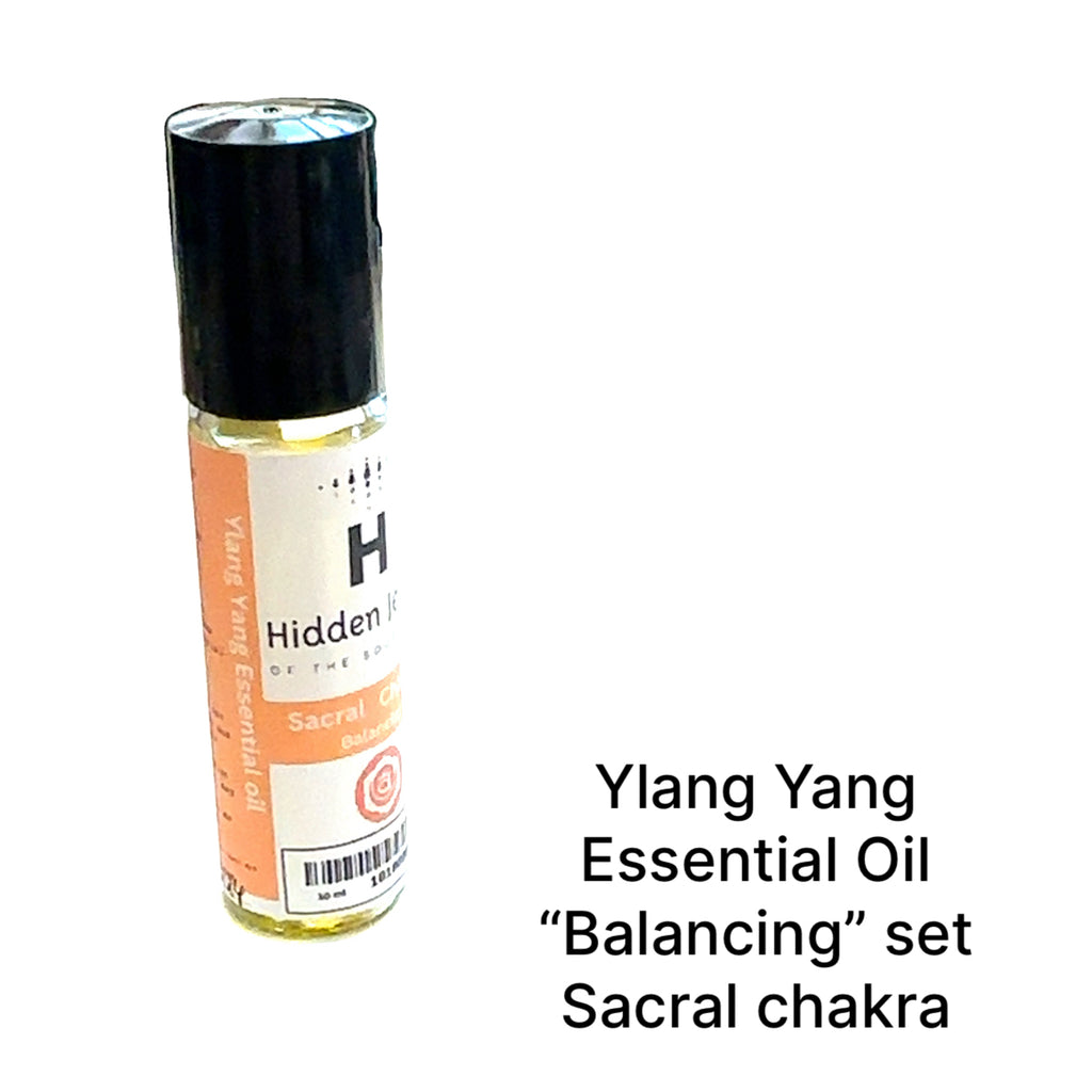 Balancing Series Chakra Essential Oil Blends Ylang Yang front view