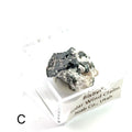 Bixbyite Gemstone C on white front view