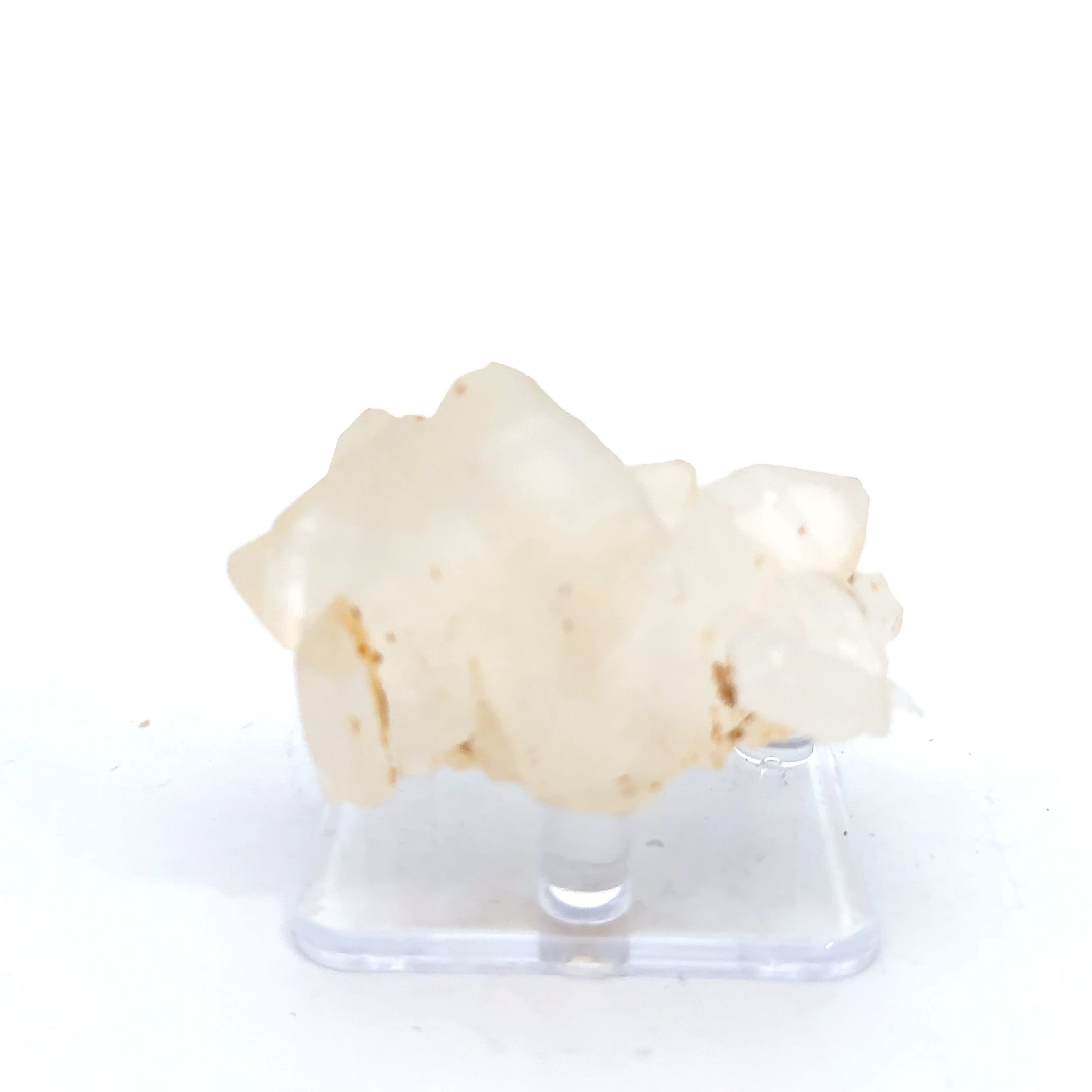 Quartz Raw Gemstone Collector’s Piece #1 on white front overview video