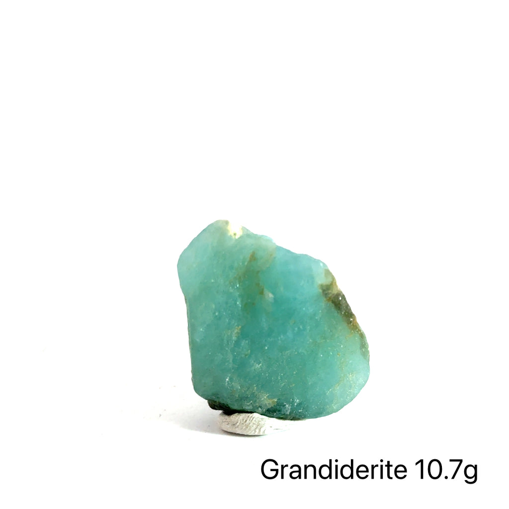 Grandidierite Raw Gemstone 10.7g  front