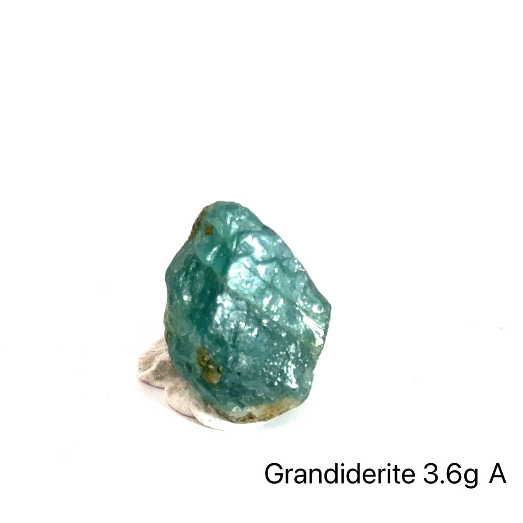 Grandidierite Raw Gemstone 3.6g A front