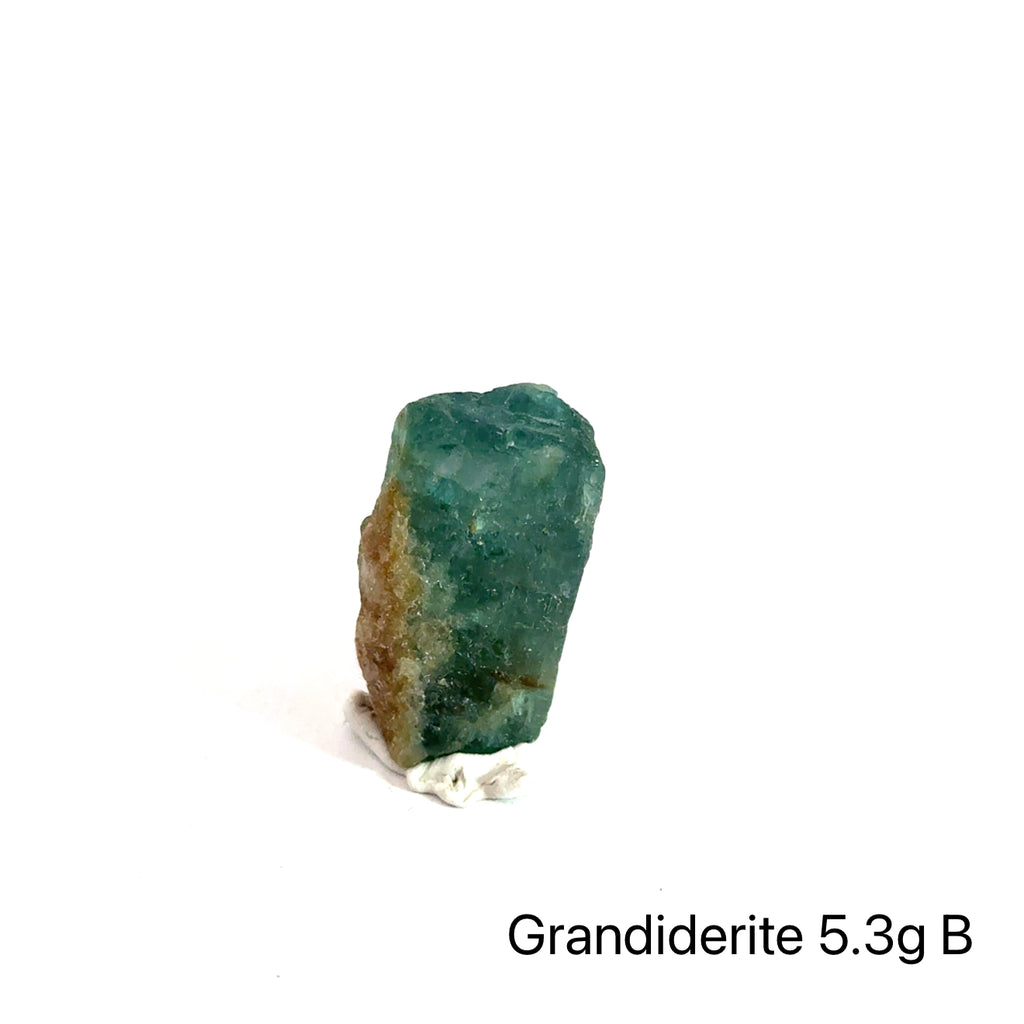 Grandidierite Raw Gemstone 5.3g B front
