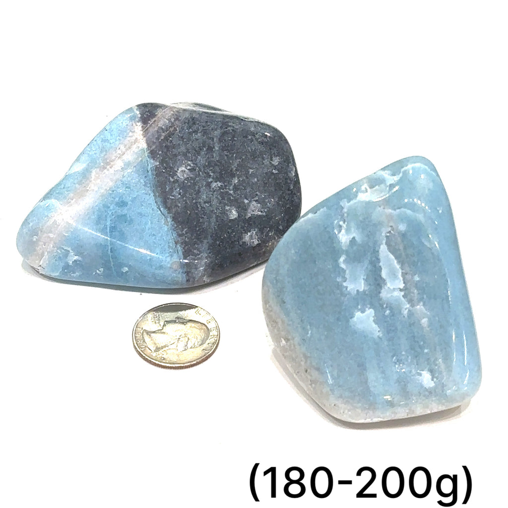 Healing Trolleite crystal for meditation, manifestation, and spiritual growth grouping of (180-200g) center overview