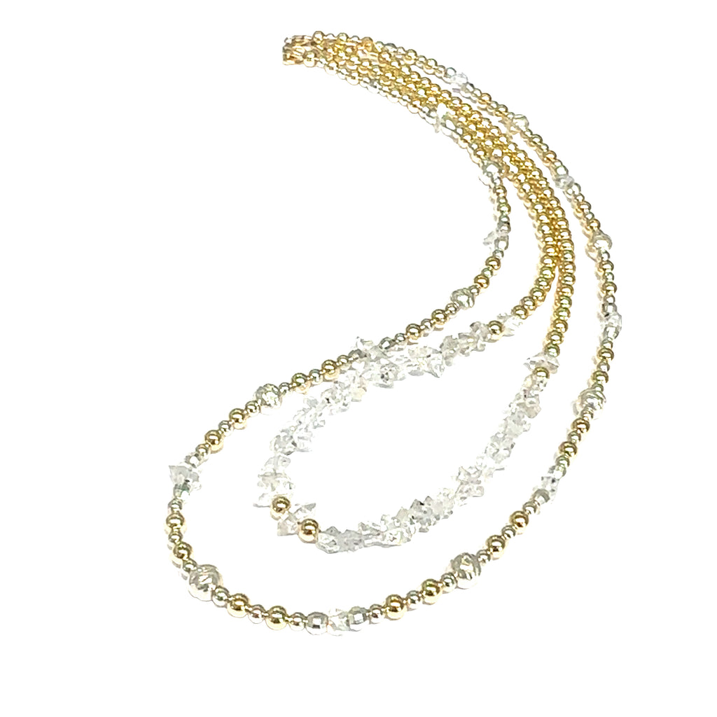 Herkimer Diamond Beaded Necklaces grouping center overview 