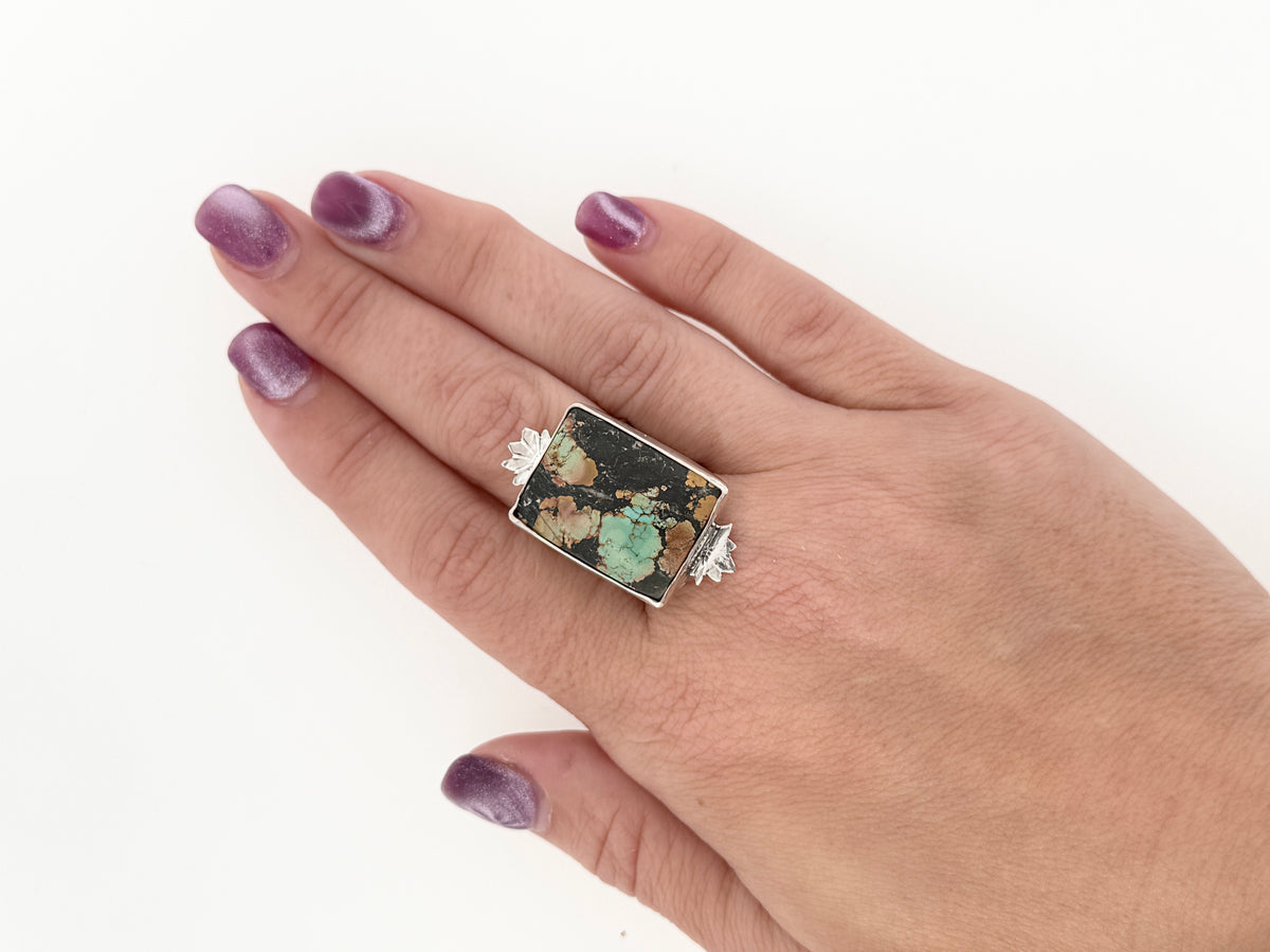 Blackjack Turquoise Statement Ring | Hidden Jewel of The South End