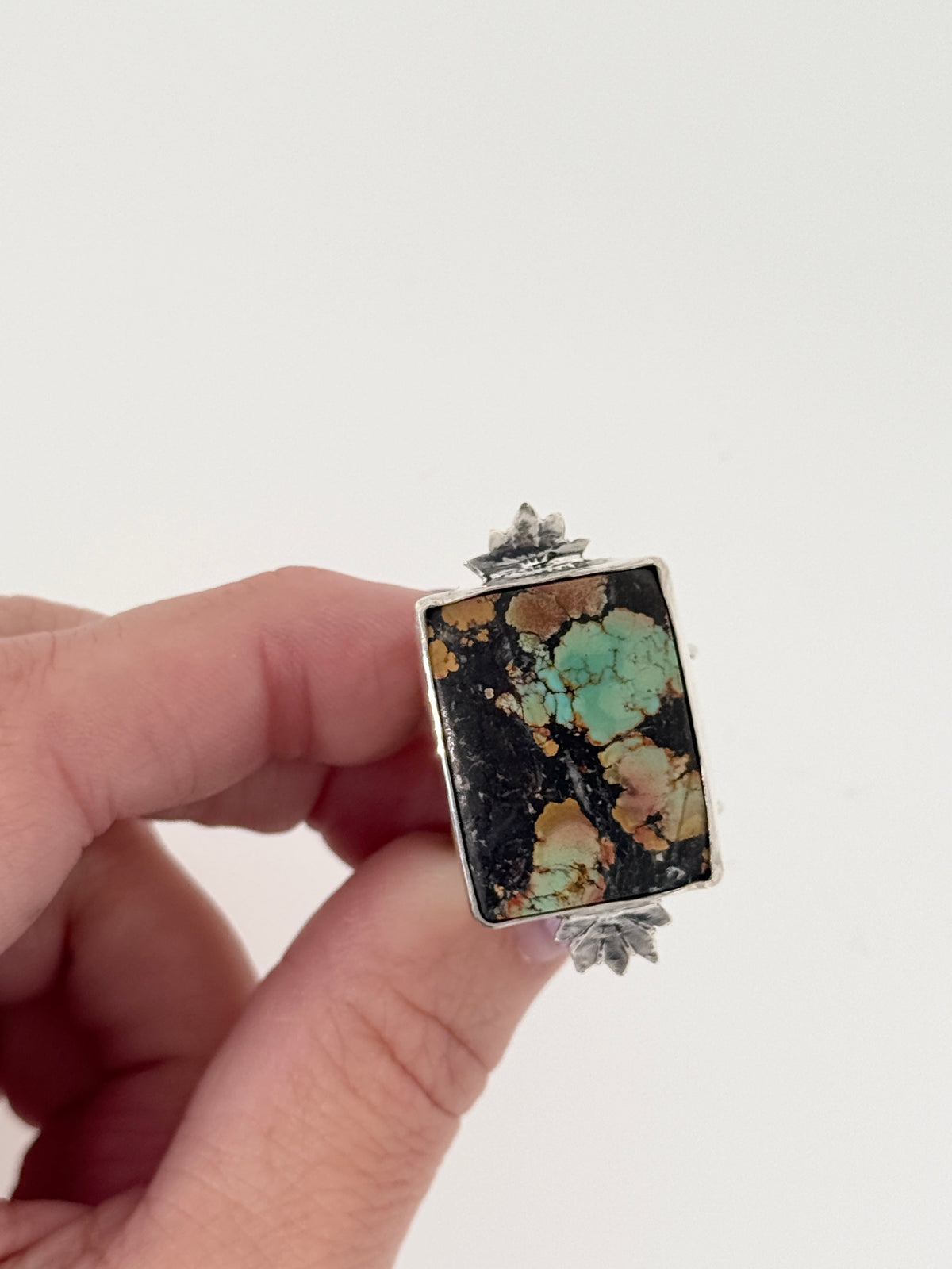 Blackjack Turquoise Statement Ring | Hidden Jewel of The South End