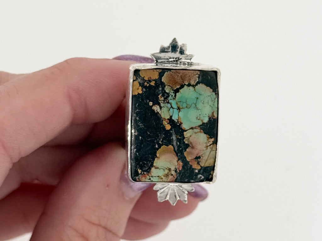 Blackjack Turquoise Statement Ring | Hidden Jewel of The South End