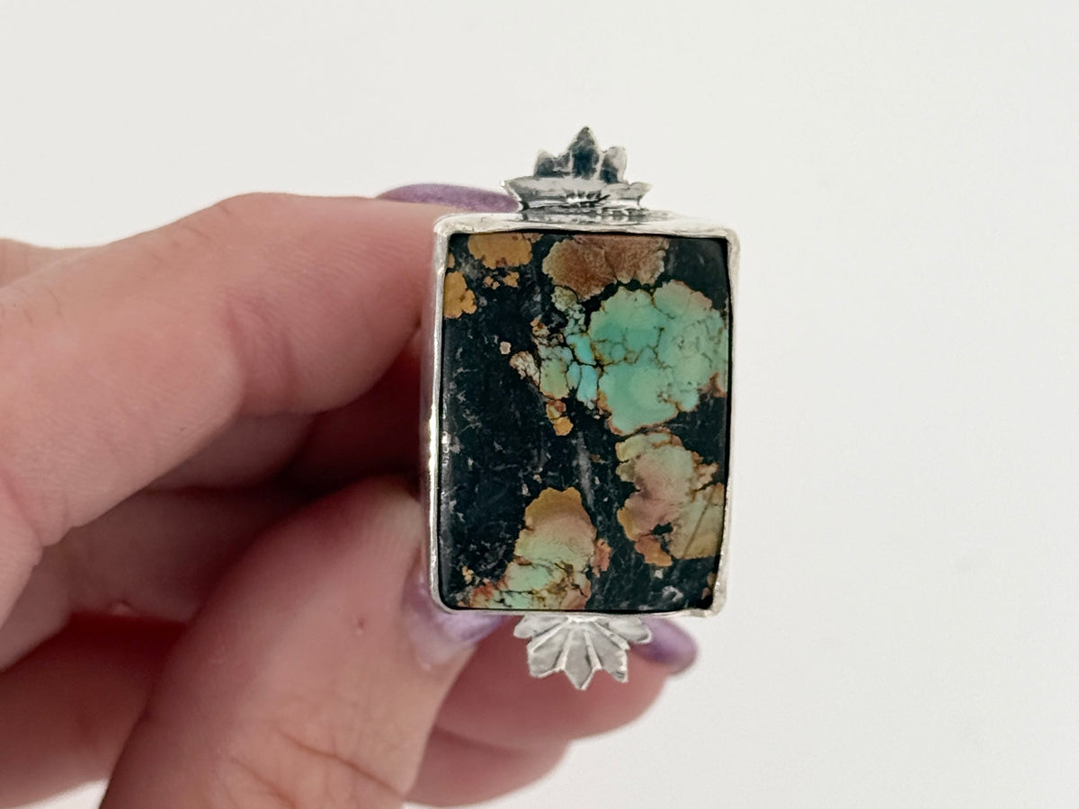 Blackjack Turquoise Statement Ring | Hidden Jewel of The South End