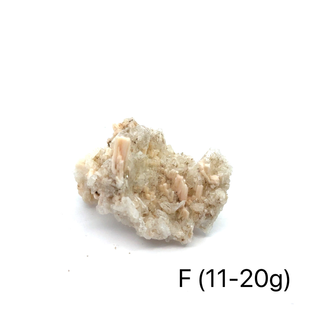 Raw Herderite Gemstone F 11-20g front