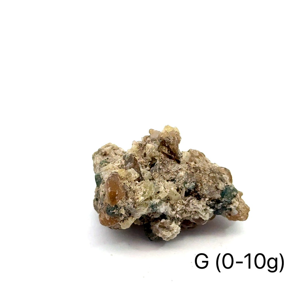 Raw Herderite Gemstone G 0=10g front