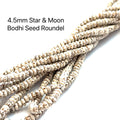 Star & Moon Bodhi Seed Strand on white center overview 