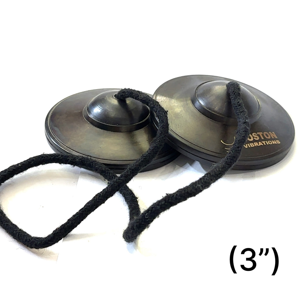 Tinsiga cymbals crafted by certified sound therapist for meditation and energy clearing #2  on white overview