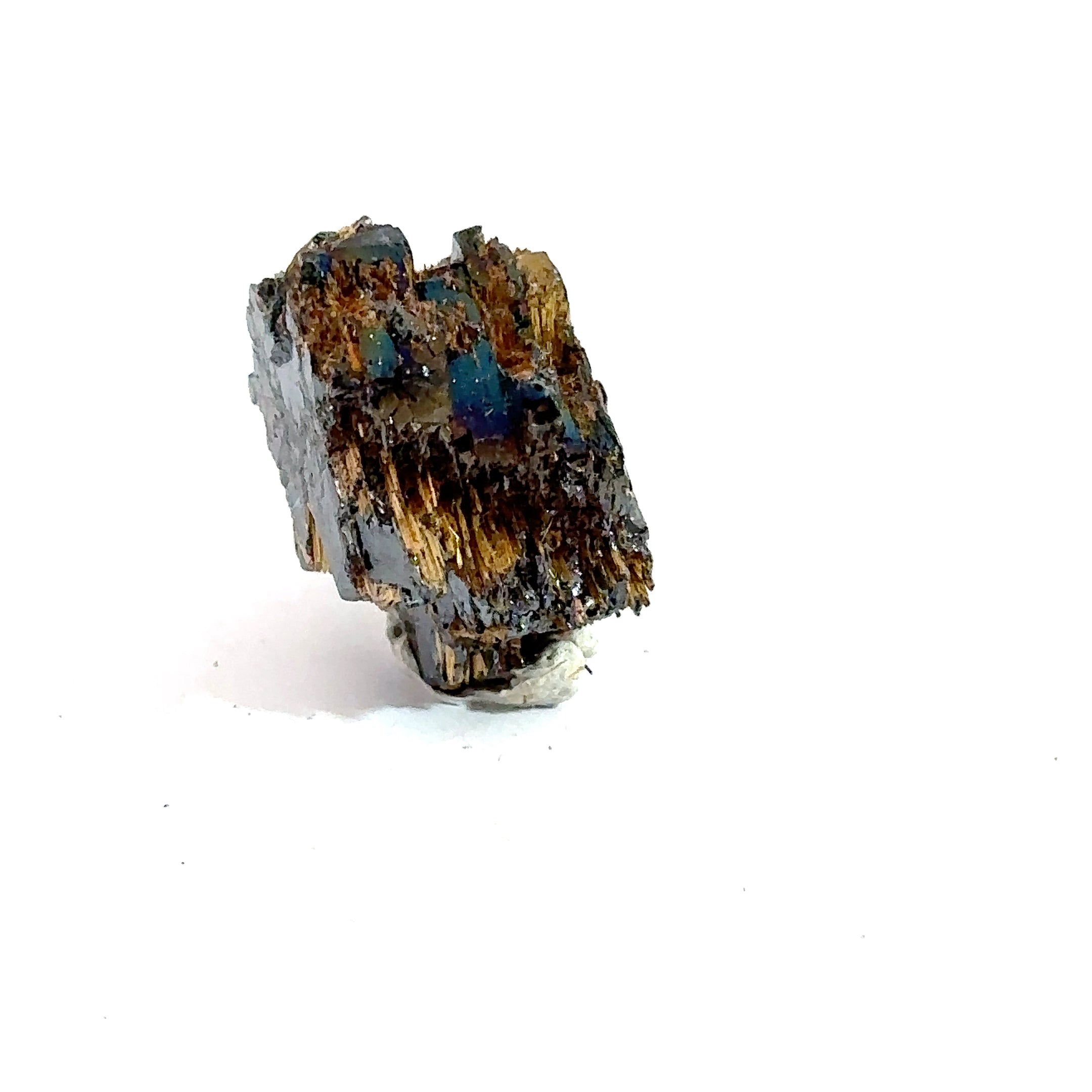 Golden Rutile with Hematite Raw Gemstone – Crystal for Grounding, Protection & Aura Healing