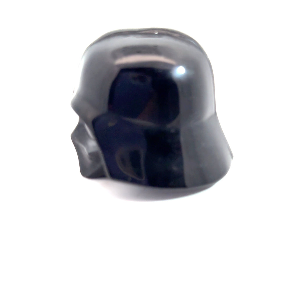 Gemstone Star Wars Figures, Black Obsidian & Green Aventurine