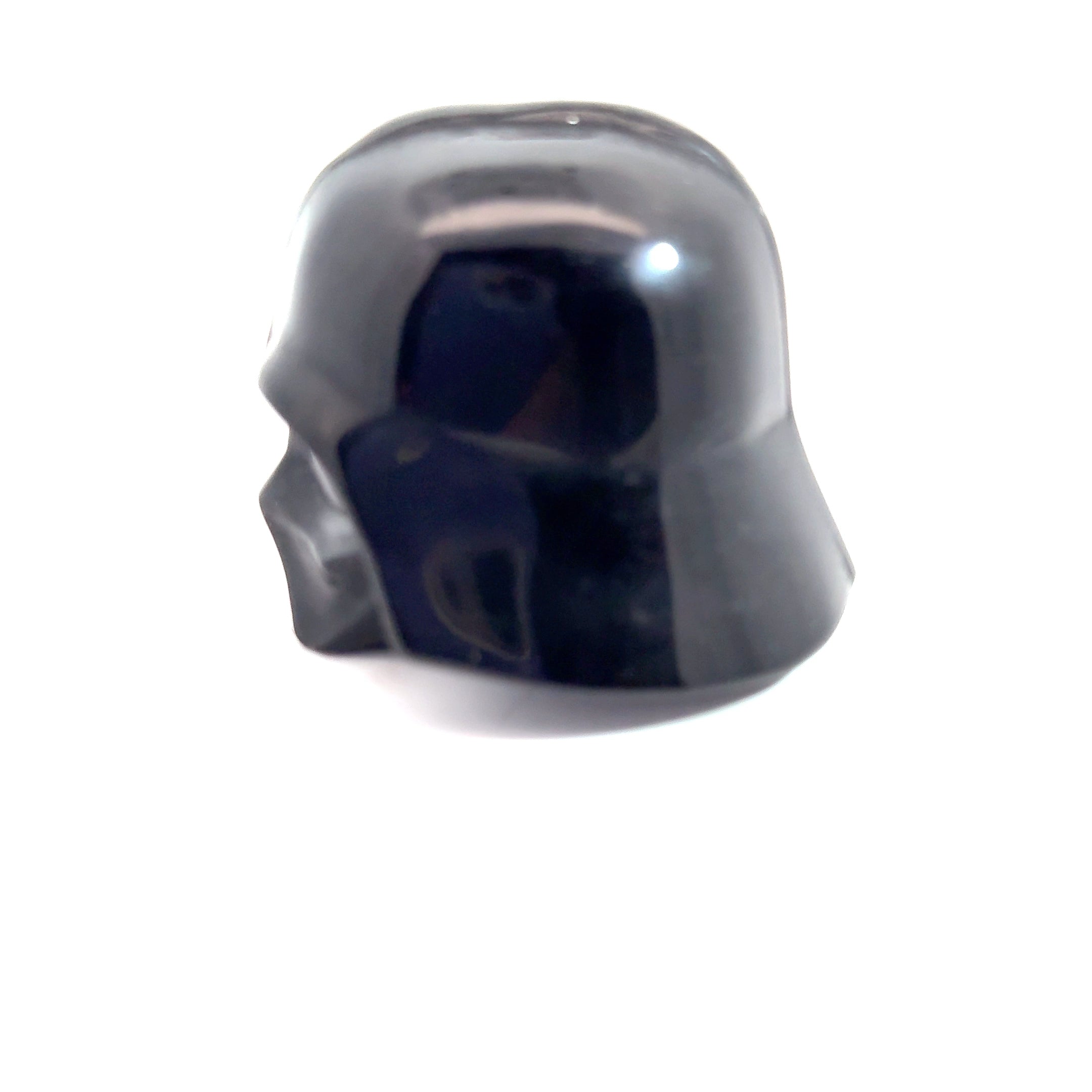 Gemstone Star Wars Figures, Black Obsidian & Green Aventurine