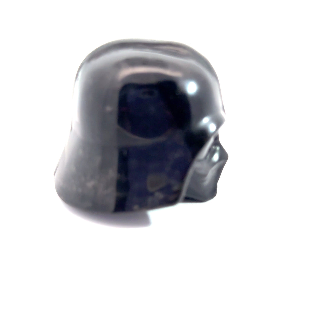 Gemstone Star Wars Figures, Black Obsidian & Green Aventurine