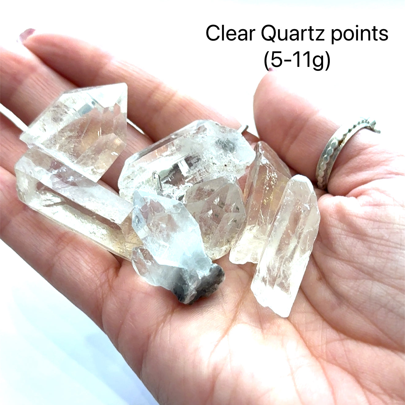 Clear Quartz Gemstone points