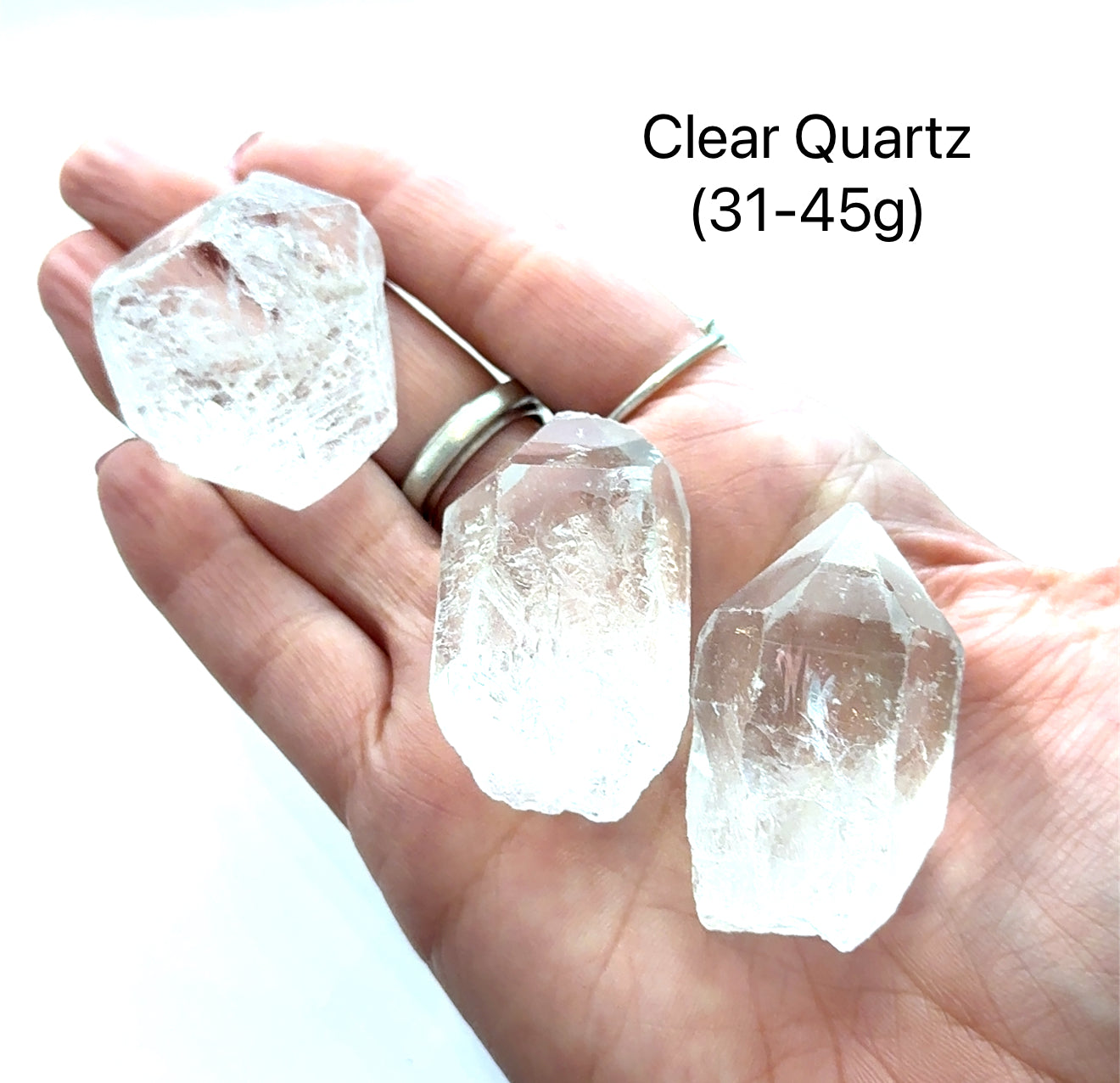 Clear Quartz Gemstone points