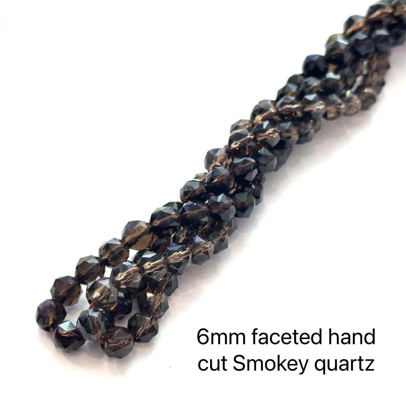 Smokey Quartz Gemstone Strands, Jewelry supplies