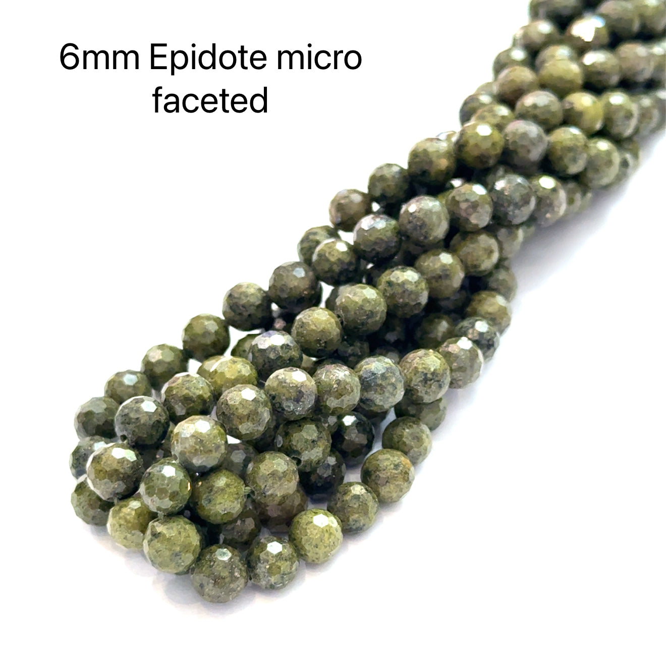 Epidote Gemstone Strands, Jewelry supplies