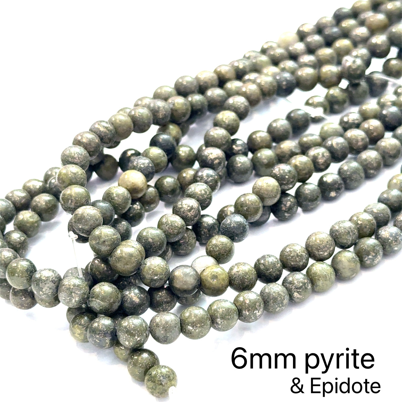 Epidote Gemstone Strands, Jewelry supplies