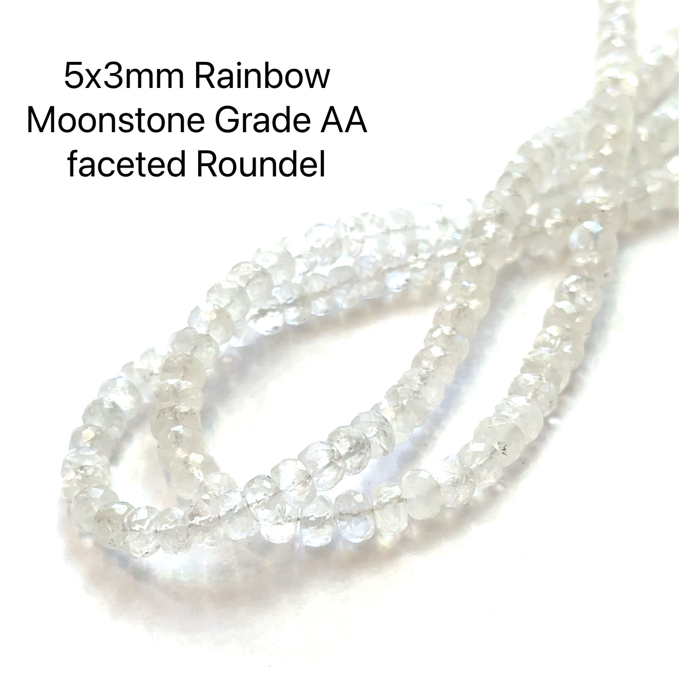 Moonstone Gemstone Strands, Jewelry supplies