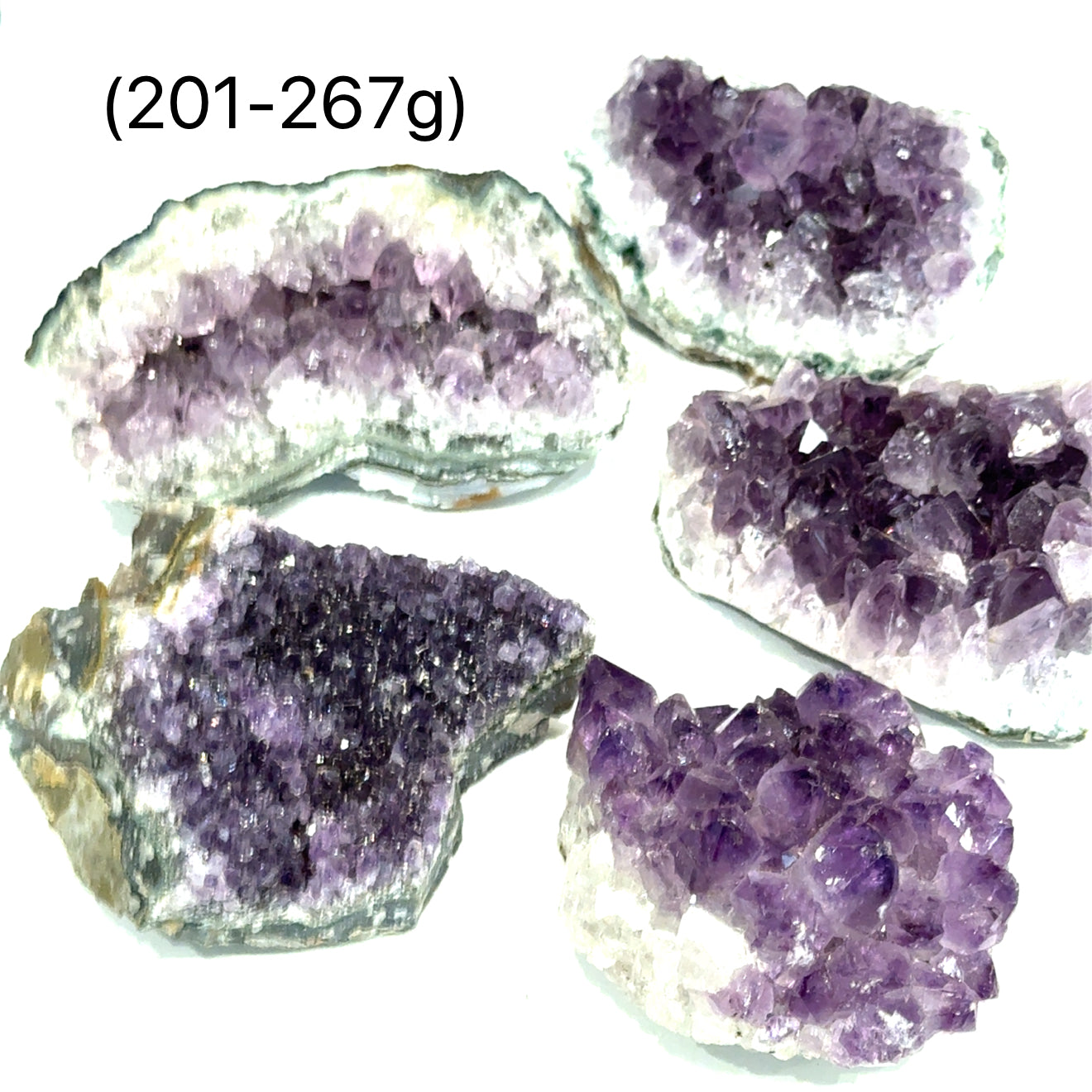 Amethyst , Raw slab Crystal gemstone