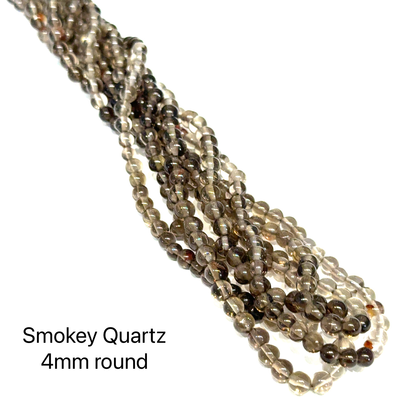 Smokey Quartz Gemstone Strands, Jewelry supplies