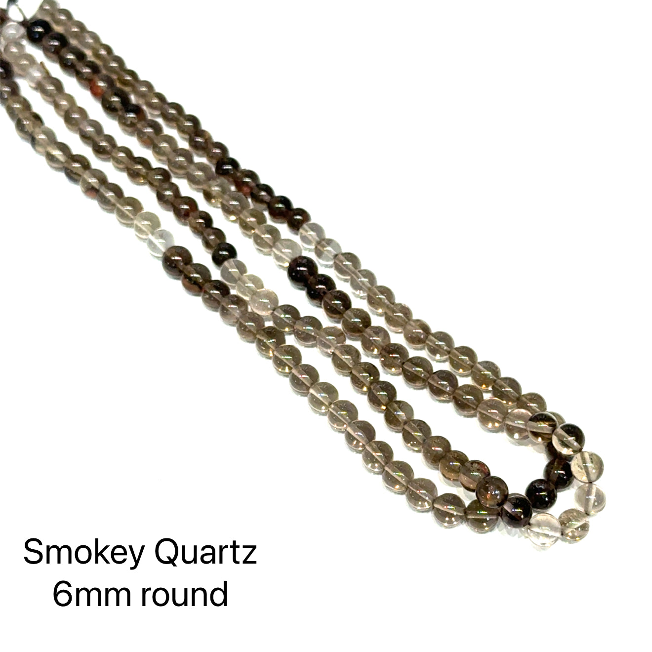 Smokey Quartz Gemstone Strands, Jewelry supplies