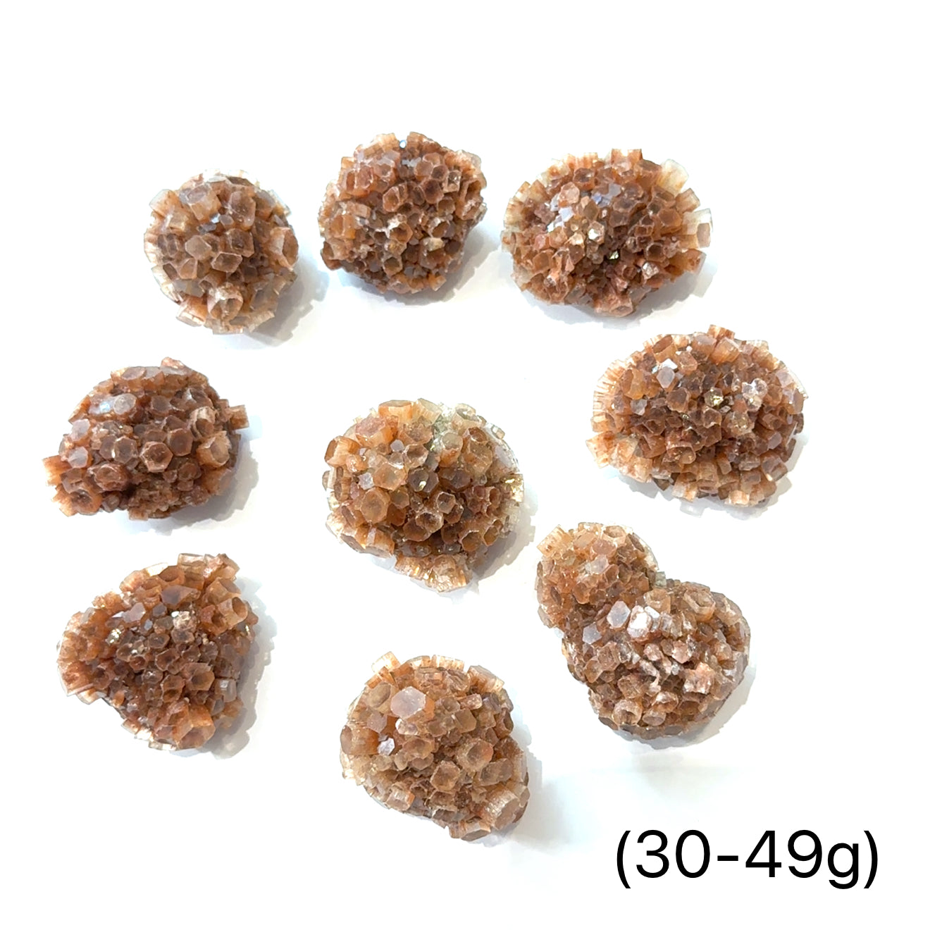 Aragonite, Sputnik,  Star Cluster Raw gemstone