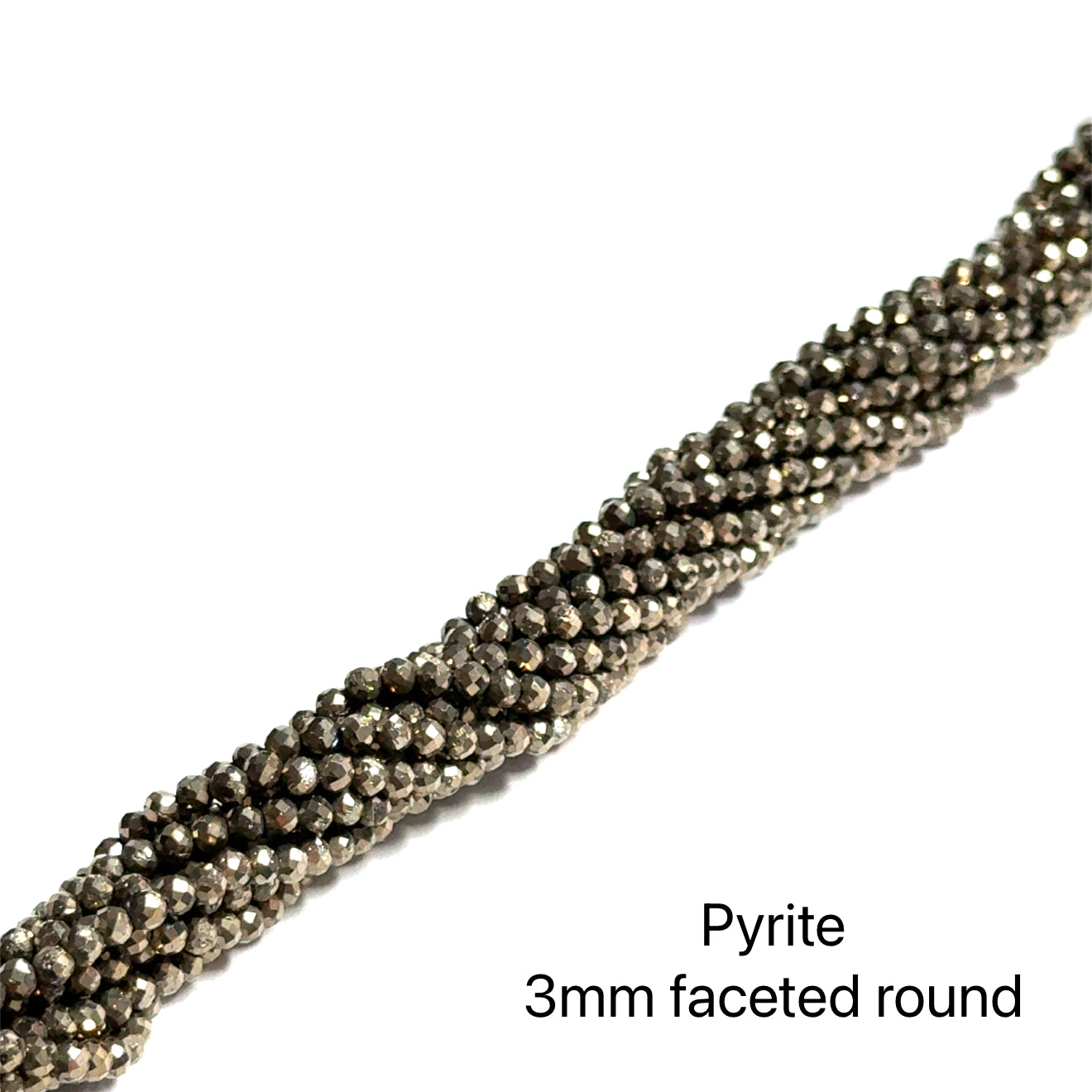 Pyrite Gemstone Strands, jewelry supplies