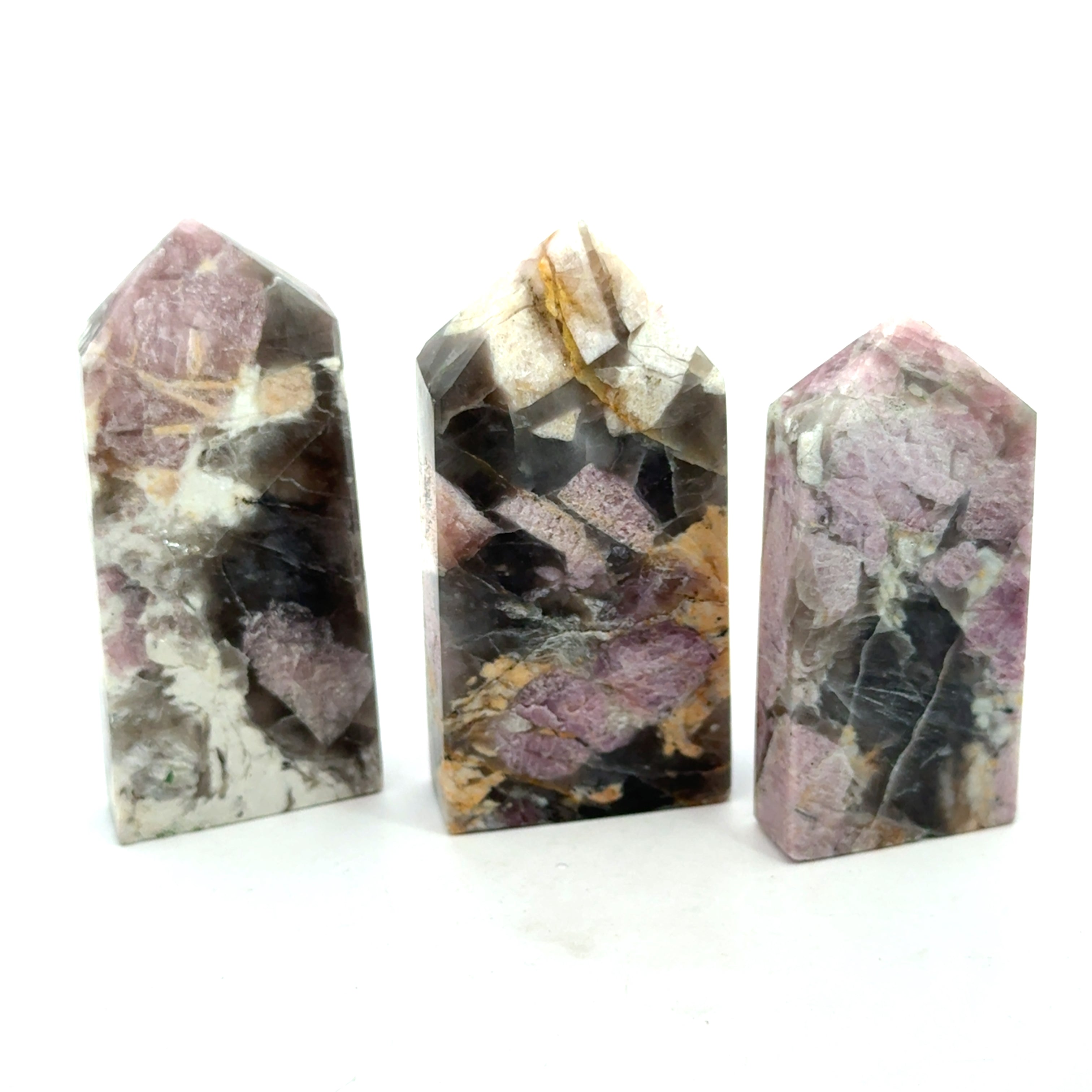 Pink Tourmaline Gemstone Tower
