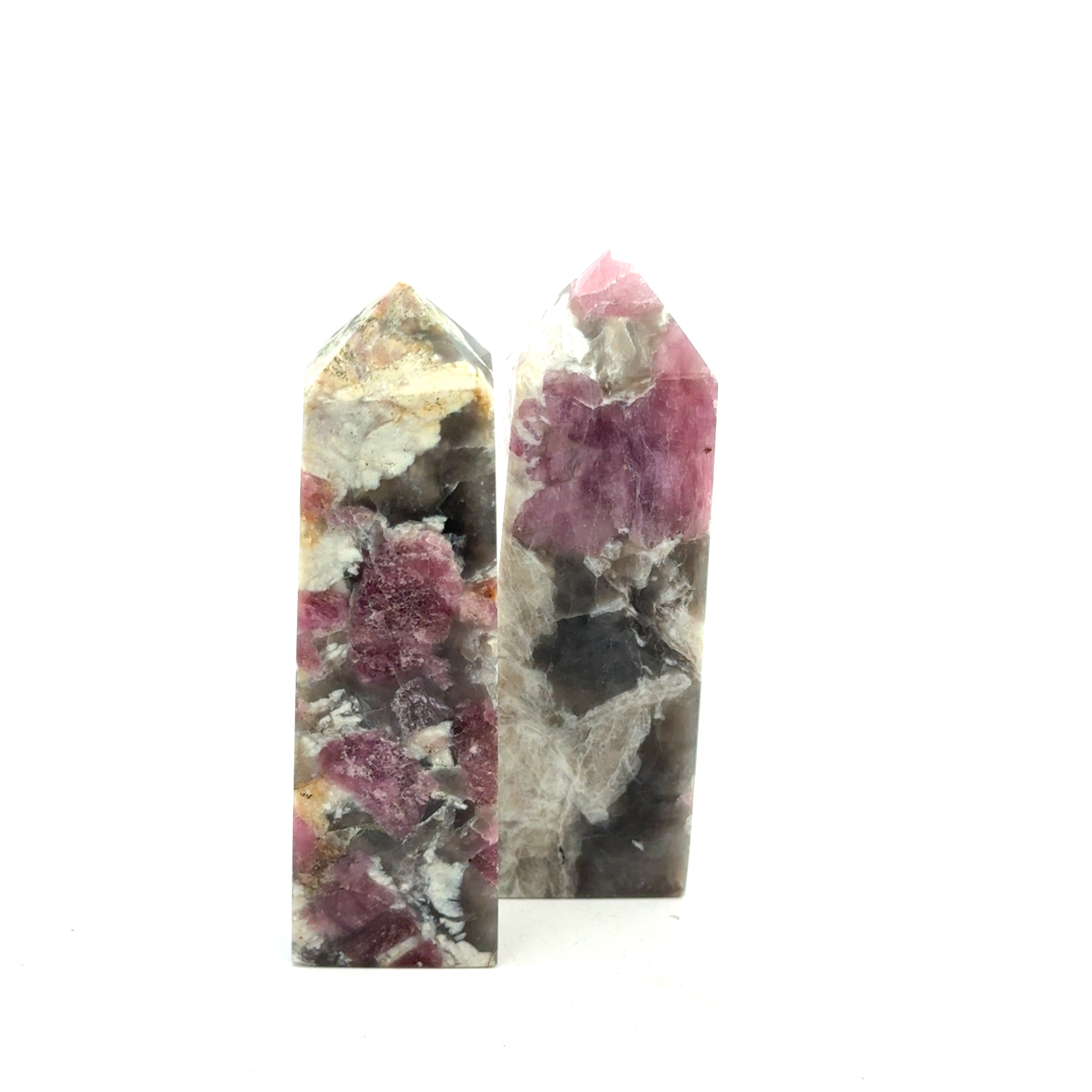 Pink Tourmaline Gemstone Tower