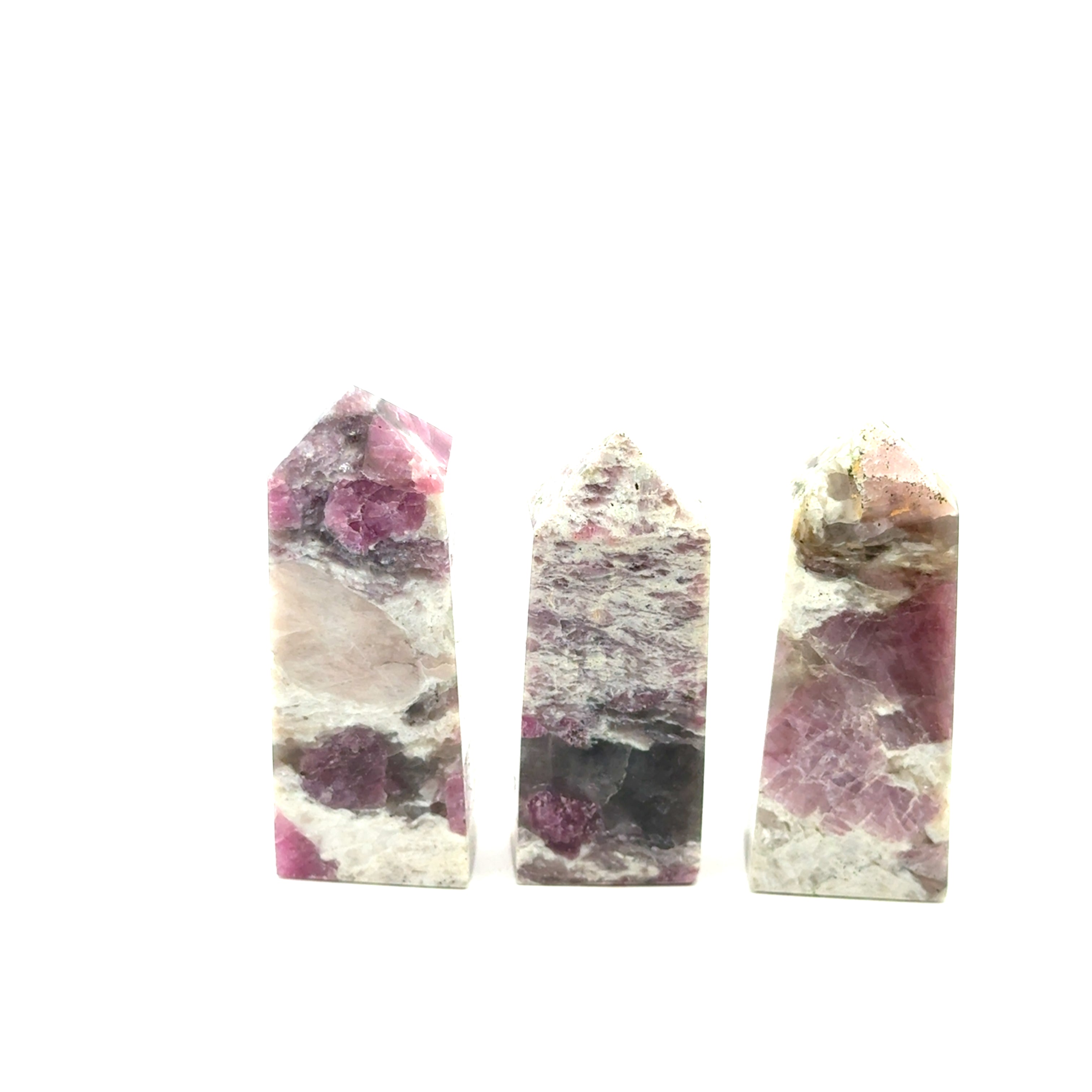 Pink Tourmaline Gemstone Tower