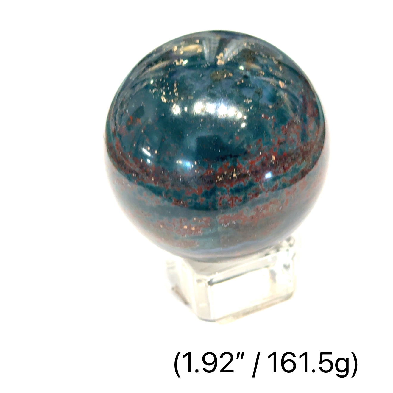 Bloodstone Gemstone Sphere