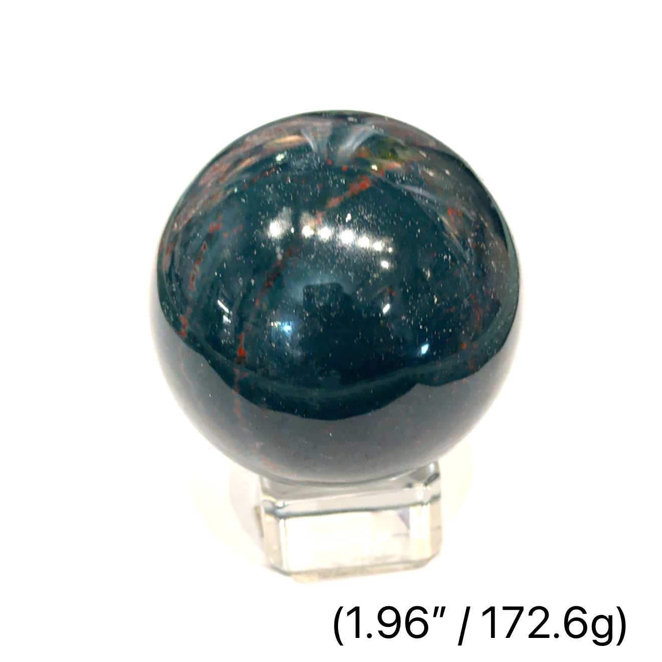 Bloodstone Gemstone Sphere