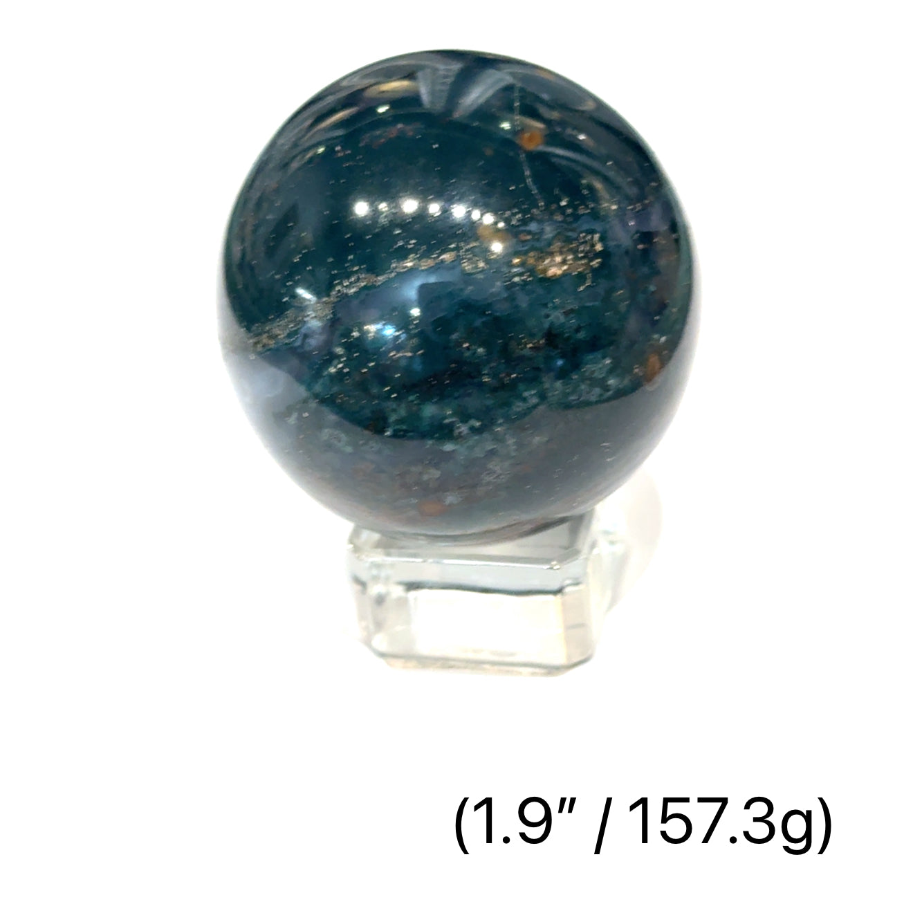 Bloodstone Gemstone Sphere