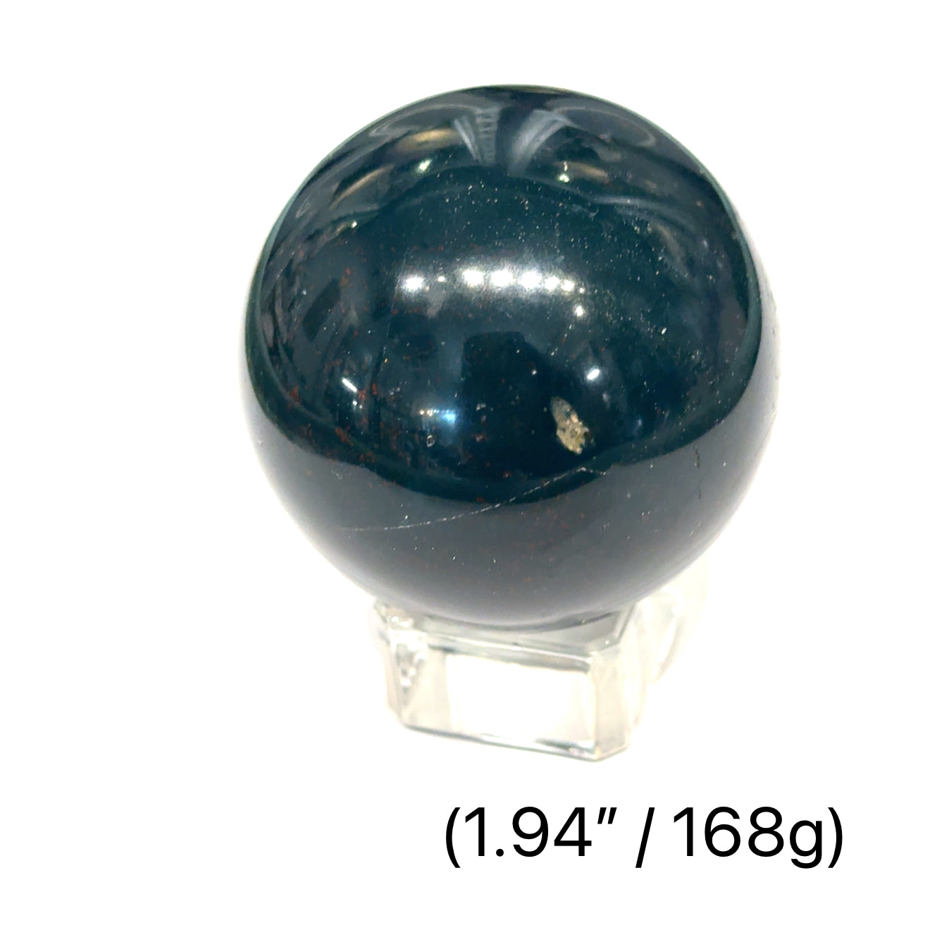 Bloodstone Gemstone Sphere